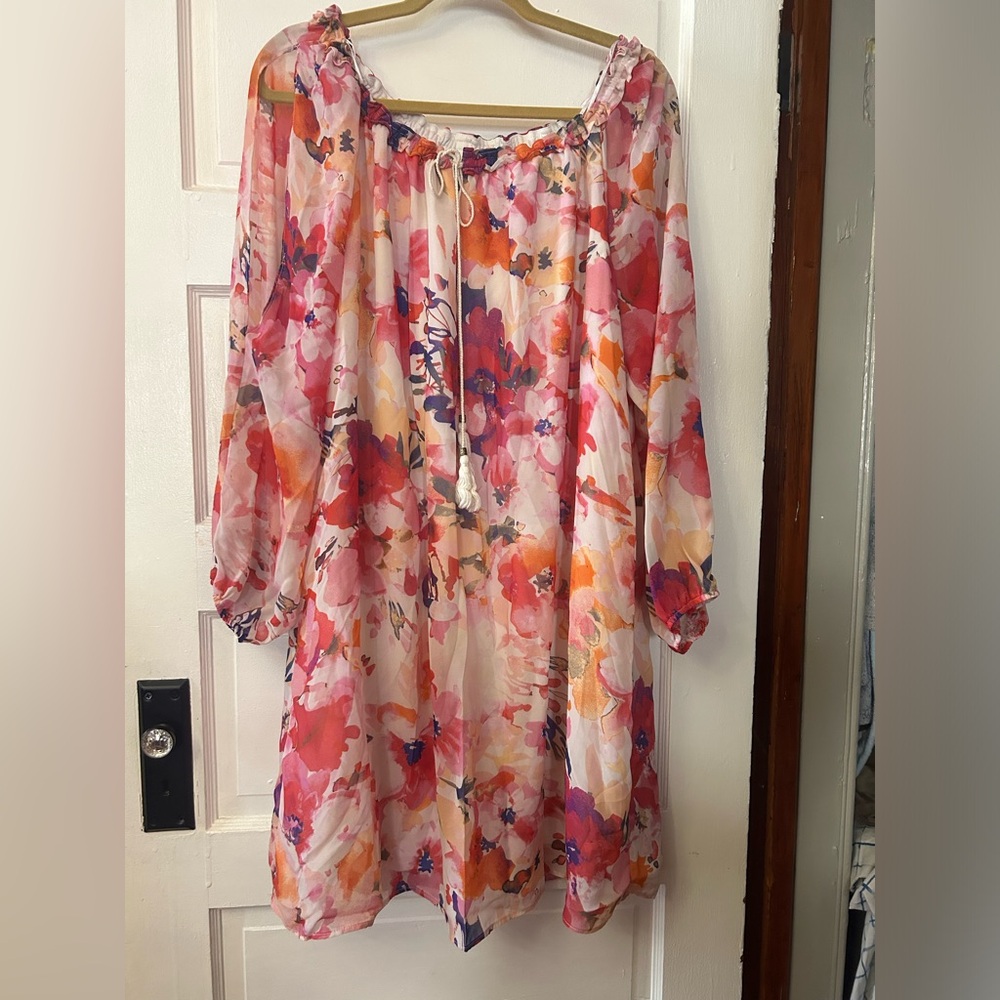 Pre-Loved Chiffon Floral Sundress